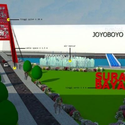 Kawasan Jembatan Joyoboyo Baru Surabaya Bisa Dinikmati Desember 2020